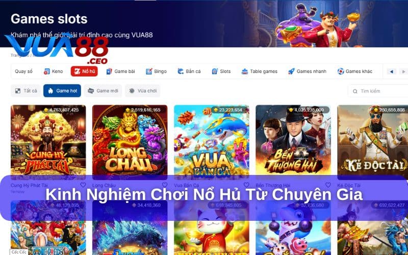 Kinh nghiệm chơi nổ hủ