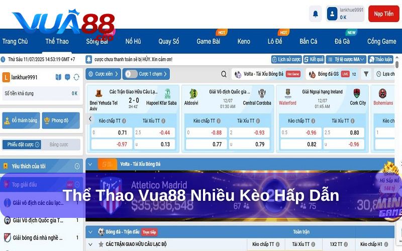 Đa dạng kèo cược cho hội viên trải nghiệm mỗi ngày