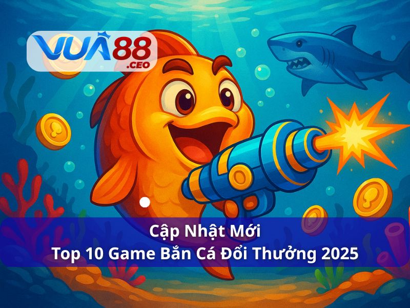 Top 10 game bắn cá đổi thưởng 2025