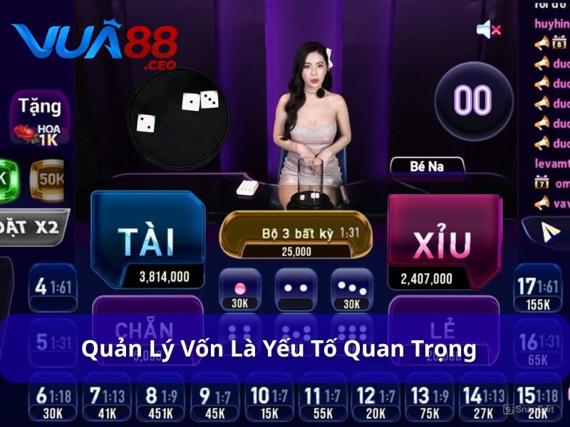 Chi Tiết Cá Cược Tài Xỉu – Cách Chơi & Chiến Lược Hiệu Quả Quản lý vốn là yếu tố quan trọng khi cược Tài Xỉu